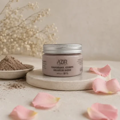 Ghassoul en Pâte de Rose